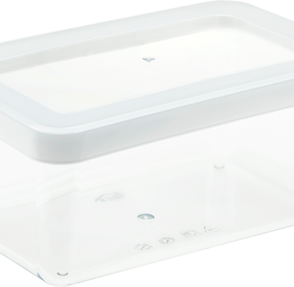 Емкость для сыпучих продуктов IDEA Степ, белый