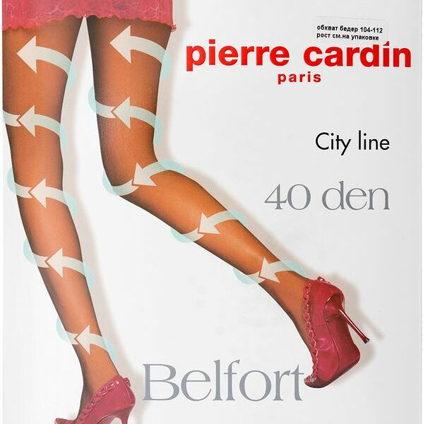 Колготки Pierre Cardin Belfort 40 Nero Черные Размер 3