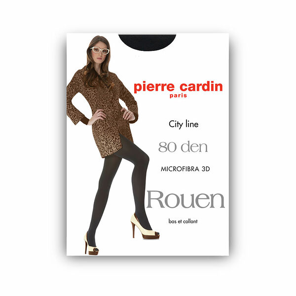 Колготки женские Rouen (Руан) 80 den, цвет fumo, размер 3 ТМ Pierre Cardin (Пьер Карден)