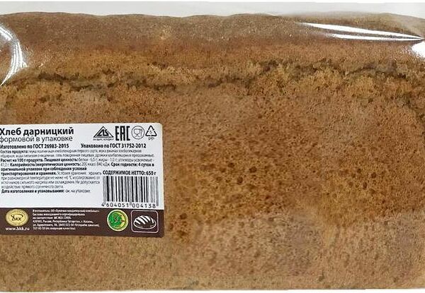 Хлеб дарницкий ТМ БКК