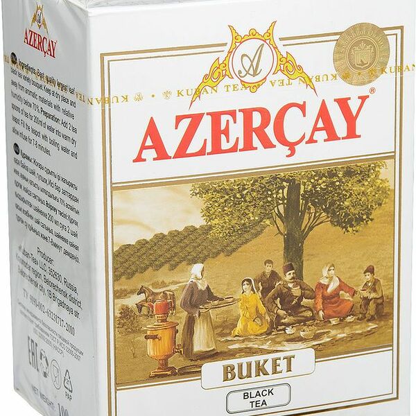 Чай чёрный Азерчай Букет байховый