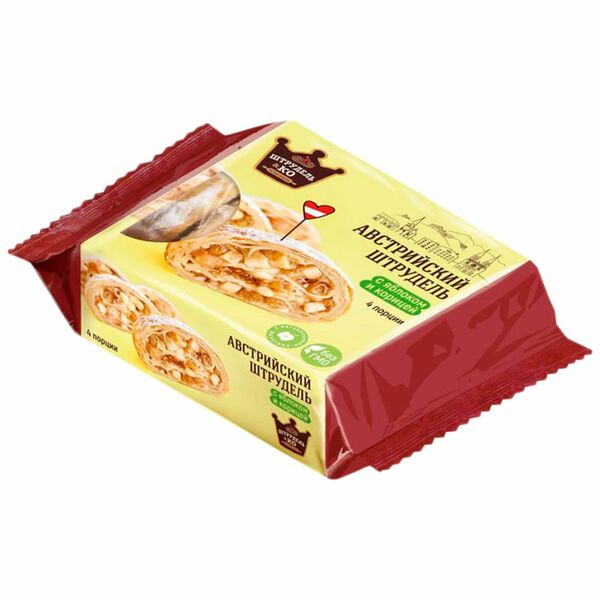 Штрудель Штрудель И Ко Австрийский с яблоком и корицей, 280г