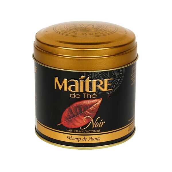 Чай черный Maitre de The Noir Мэтр де Люкс