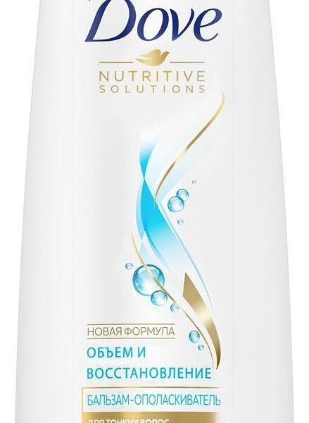 Бальзам-ополаскиватель для волос Dove Nutritive Solutions Объем и восстановление