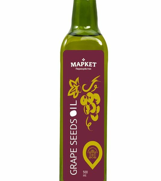 Масло виноградное рафинированное Маркет Перекрёсток, 500мл