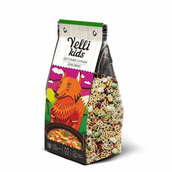 Смесь для супа Yelli Kids буковки