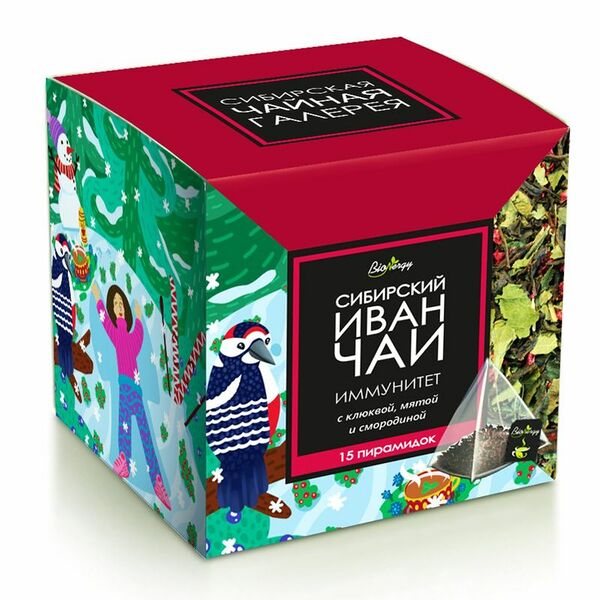 Иван-Чай Bionergy Иммунитет клюква-мята-смородина