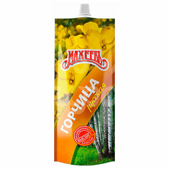 Горчица Махеевъ 140гр Русская дой-пак