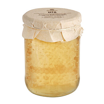 Мёд Пчельник  акациевый натуральный с сотой (акация)