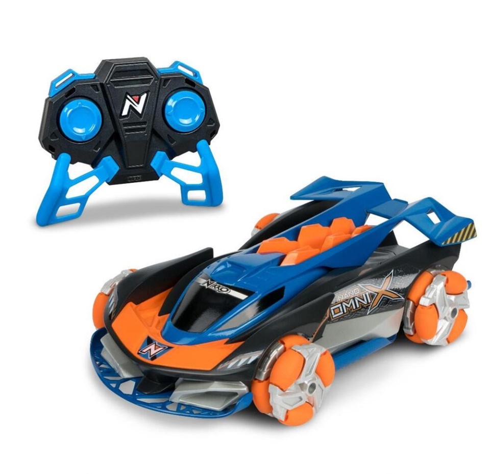 

Машинка на радиоуправлении Nano Omni X Future синяя, Nikko, 20 см