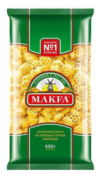 Макароны Makfa Цветочки 450г