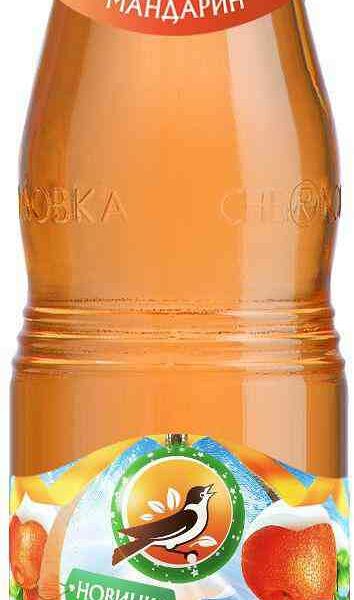 Напиток Черноголовка Мандарин газированный