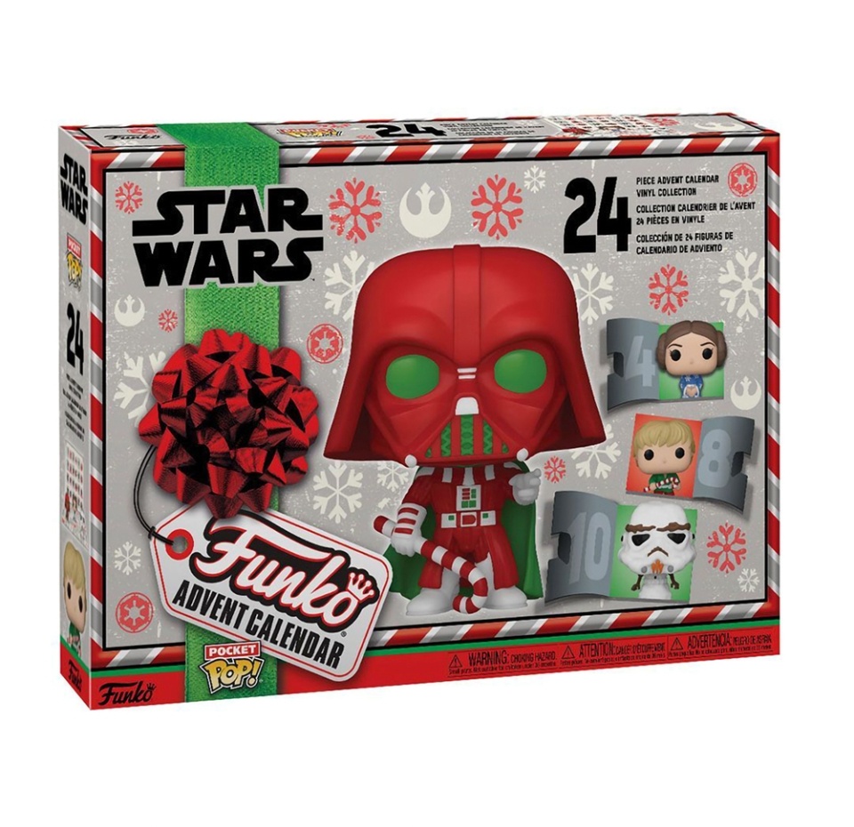 

Набор подарочный Funko Advent Calendar Star Wars Holiday 2022 (Pkt POP) 24 фигурки 62090