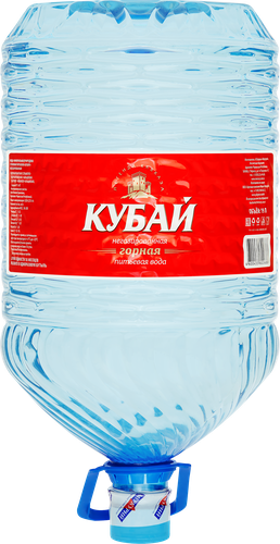

Вода минеральная Кубай природная столовая негазированная, 19л