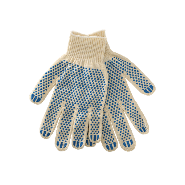 Перчатки хлопчатобумажные с пвх