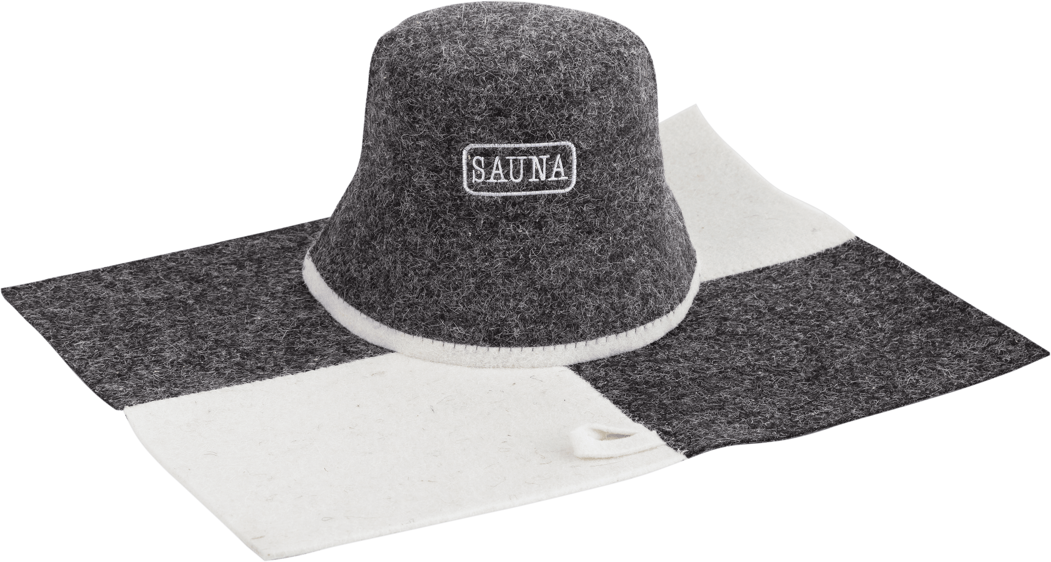

Набор банный ГЛАВБАНЯ Сауна, шапка и коврик, войлок, Арт. Б4540ТА
