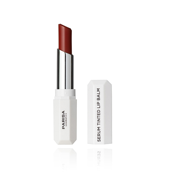 Бальзам для губ Parisa SERUM TINTED оттеночный тон 01 Bloom, 3.2 г
