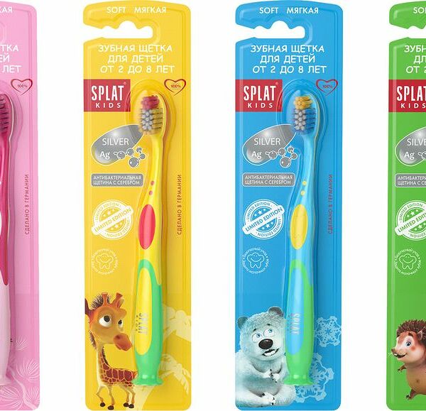 Зубная щётка детская Splat Kids мягкая в ассортименте