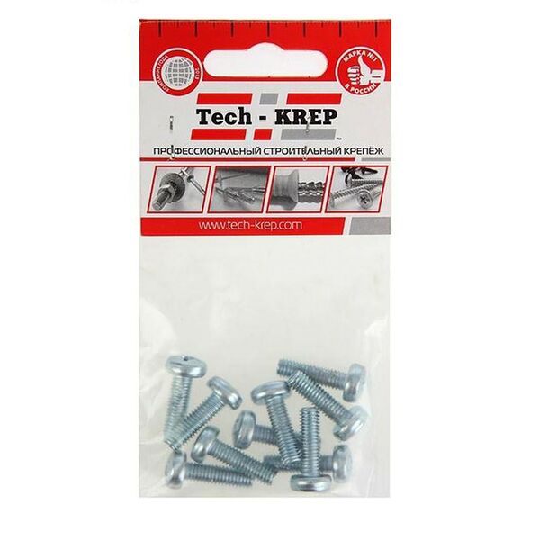 Винт DIN 7985 TECH-KREP, М6х20мм, 10шт