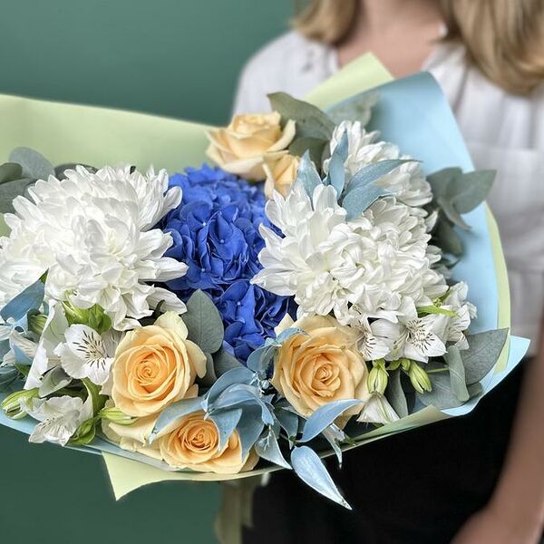 Авторский букет цветов №12