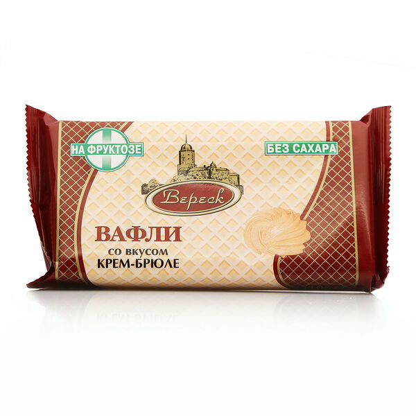 Вафли со вкусом крем-брюле без сахара