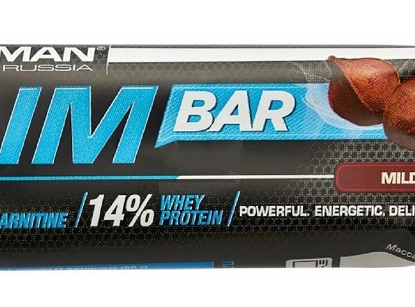 Батончик Ironman Slim Bar Кокос в тёмной глазури, 50 г