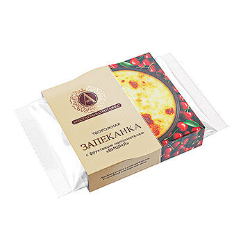 Запеканка творожная А.Ростагрокомплекс с фруктовым наполнителем вишня 13% 100 г