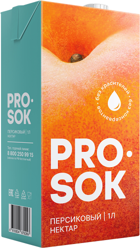 Нектар Pro Sok персиковый 1 л