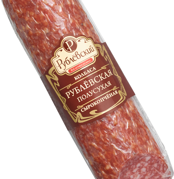 Колбаса сырокопченая Рублевский Рублёвская