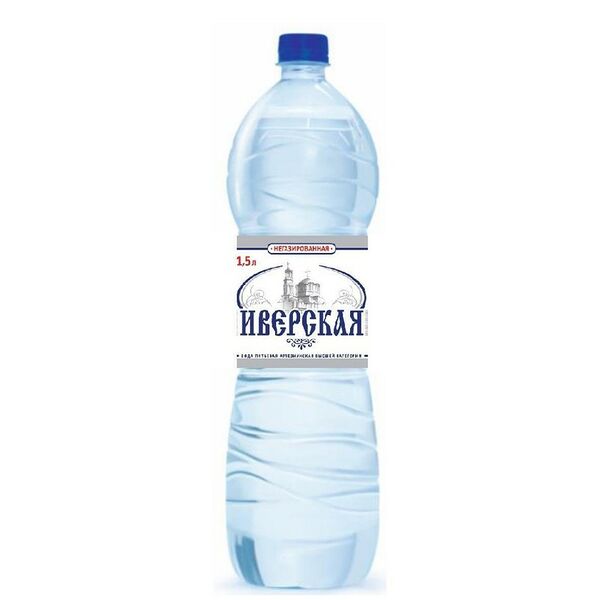 Вода питьевая негазированная Иверская высшей категории артезианская