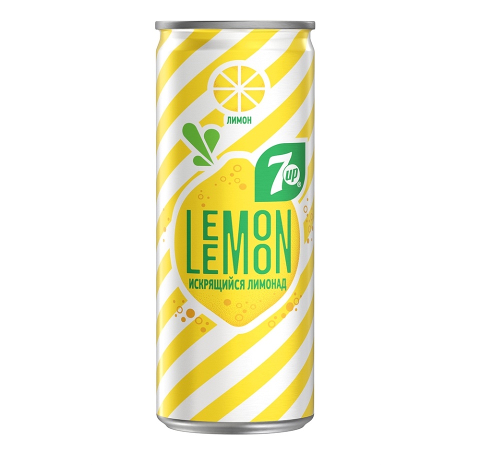 

Напиток 7 Up Lemon газированный 0.25 л