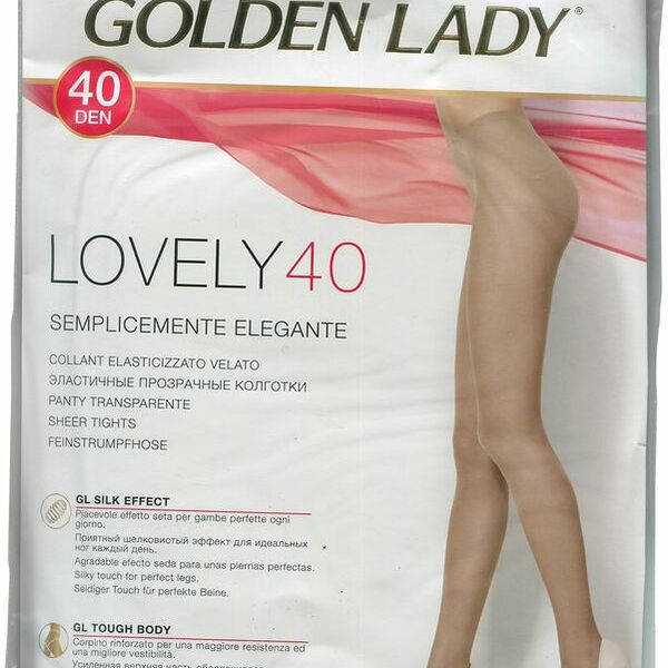Колготки Golden Lady Lovely 40 den nero размер 2
