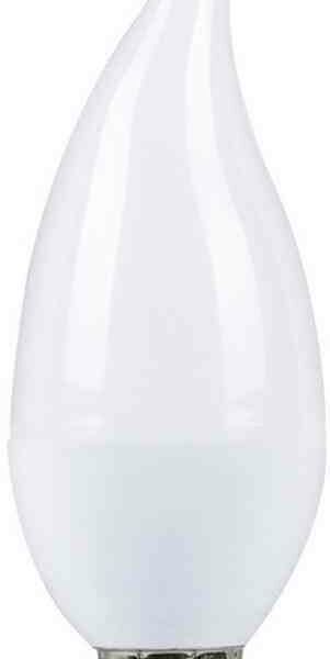 Лампа светодиодная SmartBuy Е14 3000К теплый свет, свеча на ветру, 7 Вт