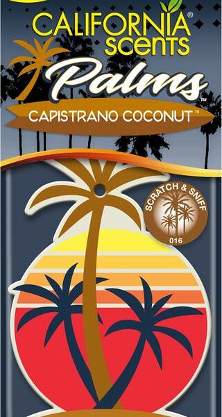 Освежитель воздуха California Scents Palms Кокос Капистрано для автомобиля