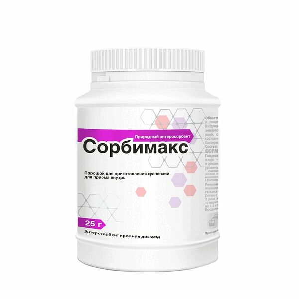 Сорбимакс порошок для приготовления суспензии для приема внутрь