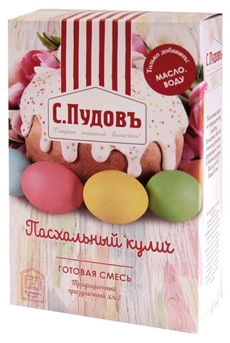 

Смесь для приготовления С.Пудовъ Пасхальный кулич 500 г
