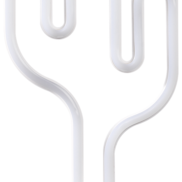 Светильник светодиодный Homeclub Basic Кактус настольный неоновый