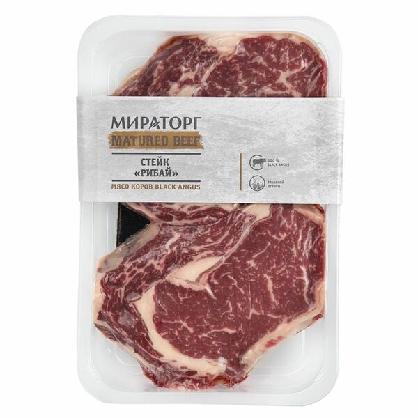 Стейк говяжий Мираторг Matured Beef Рибай, 330г