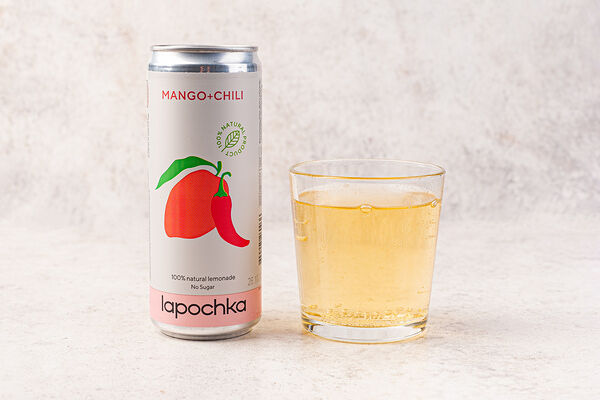 Лимонад Лапочка манго + чили, кафе