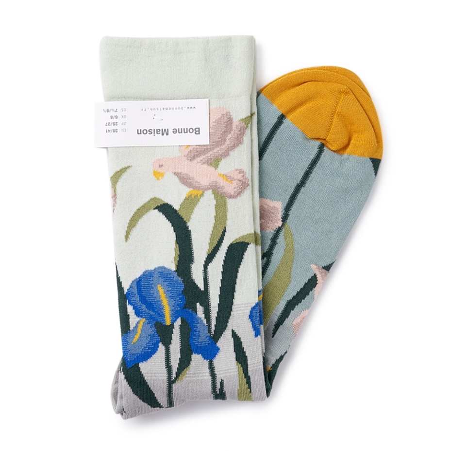 

Носки женские Iris Bud высокие, Bonne Maison, размер 39/41