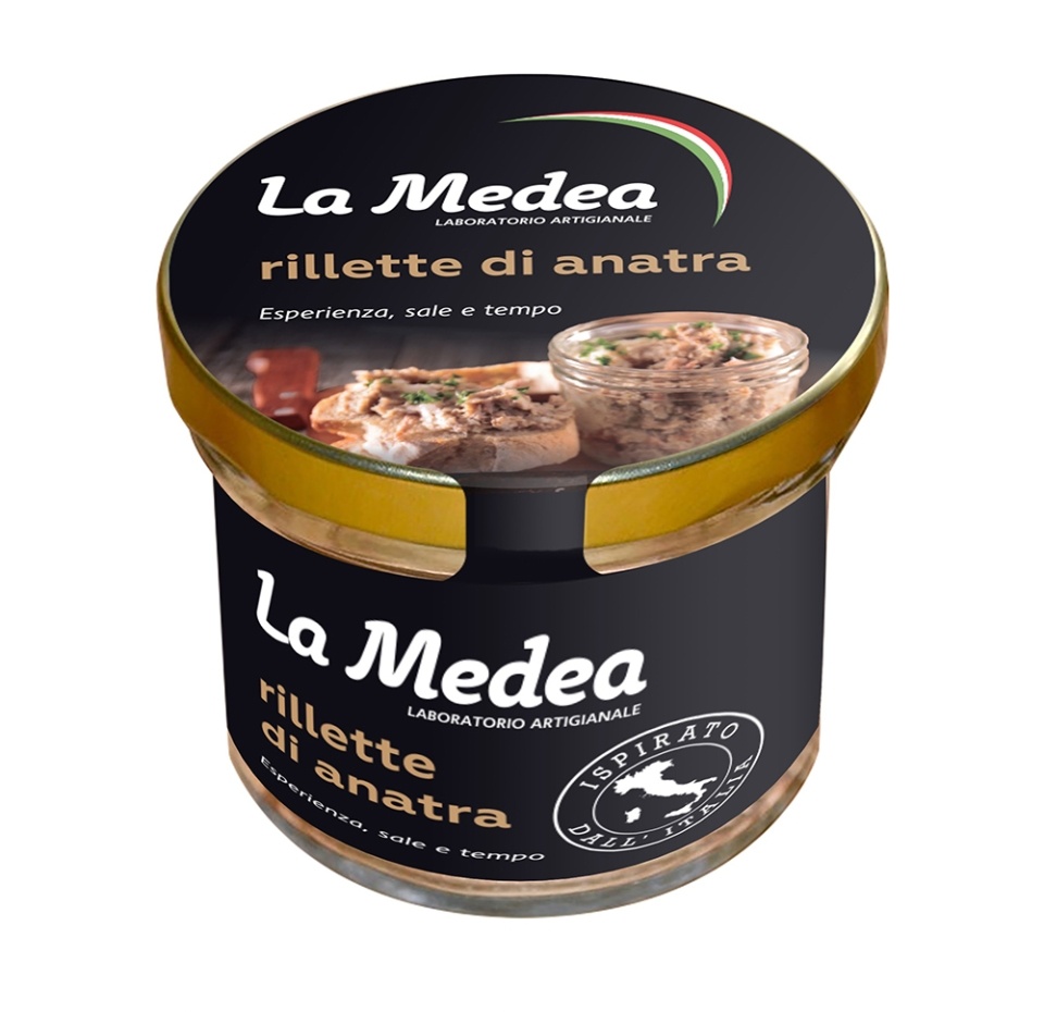 

Риллет из утки, La Medea, 85 г, Россия