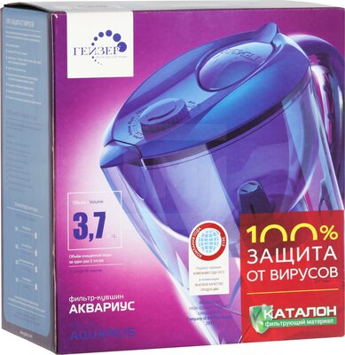 Фильтр-кувшин Гейзер-Аквариус, 3.7 л