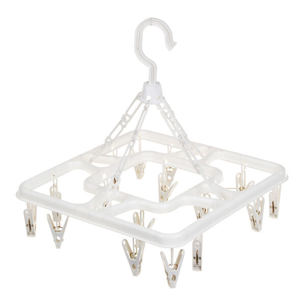 Vetta сушилка для белья подвесная квадратная с прищепками 16 шт., пластик, 3 цвета