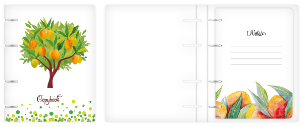 Тетрадь Academy Style на кольцах А5