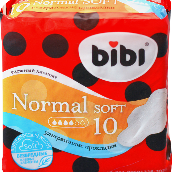 Прокладки BIBI Normal Soft, 10шт