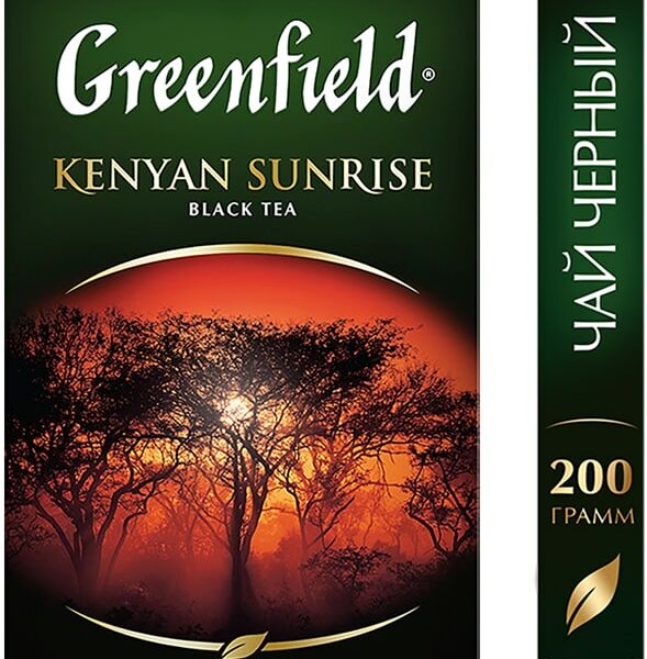 Чай черный Greenfield Kenyan Sunrise 200г