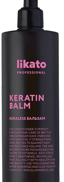 Бальзам-кератин для волос Likato Keraless 400мл