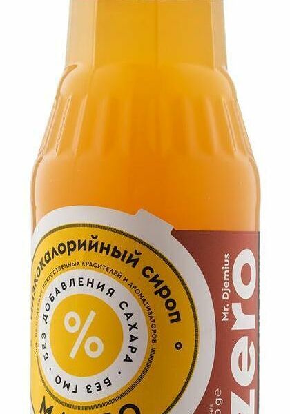 Сироп низкокалорийный Mr. Djemius Zero Манго