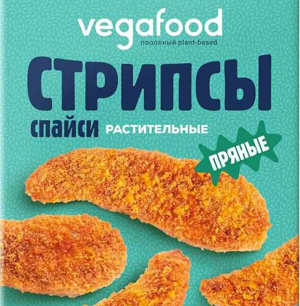 Стрипсы растительные Vegafood Спайси пряные