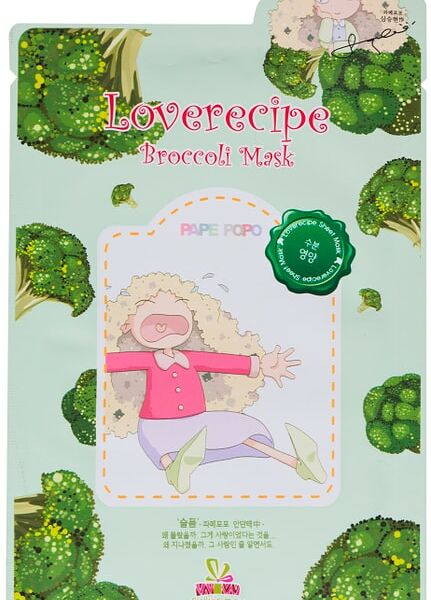 Маска для лица Sally's box Любовные Рецепты с Брокколи тканевая 20мл